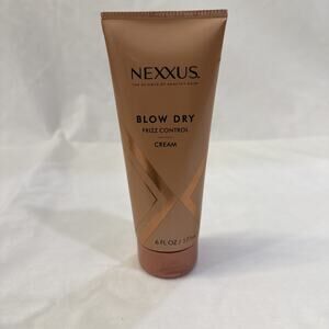 Nexxus Blow Dry Frizz Control Cream Bombshell Blowout Styling New 6 fl oz